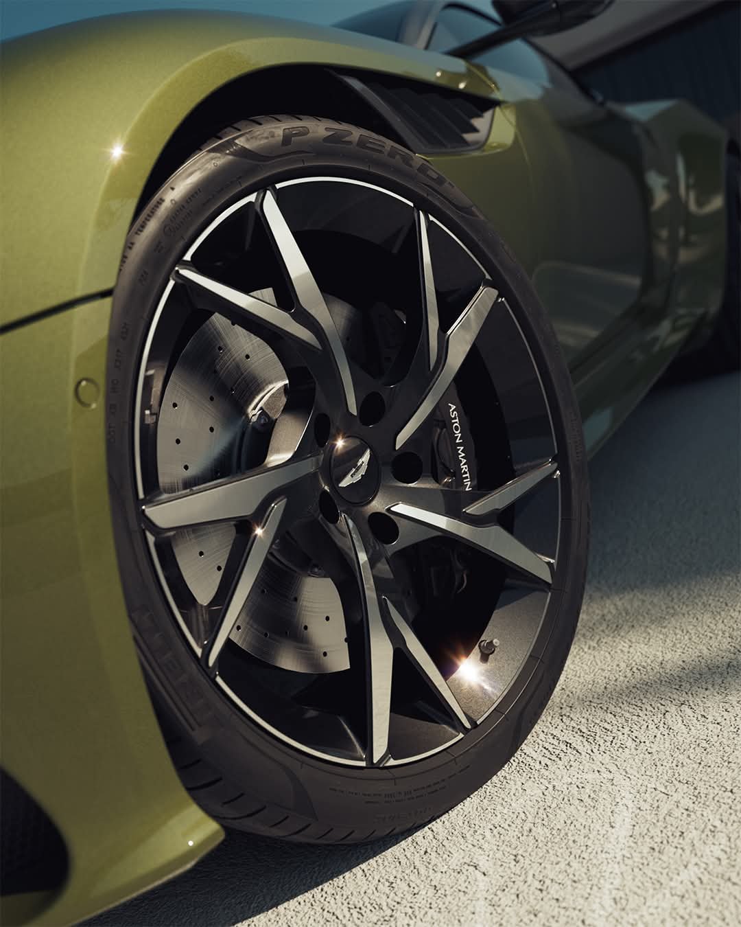 Aston Martin wheel and brake reference