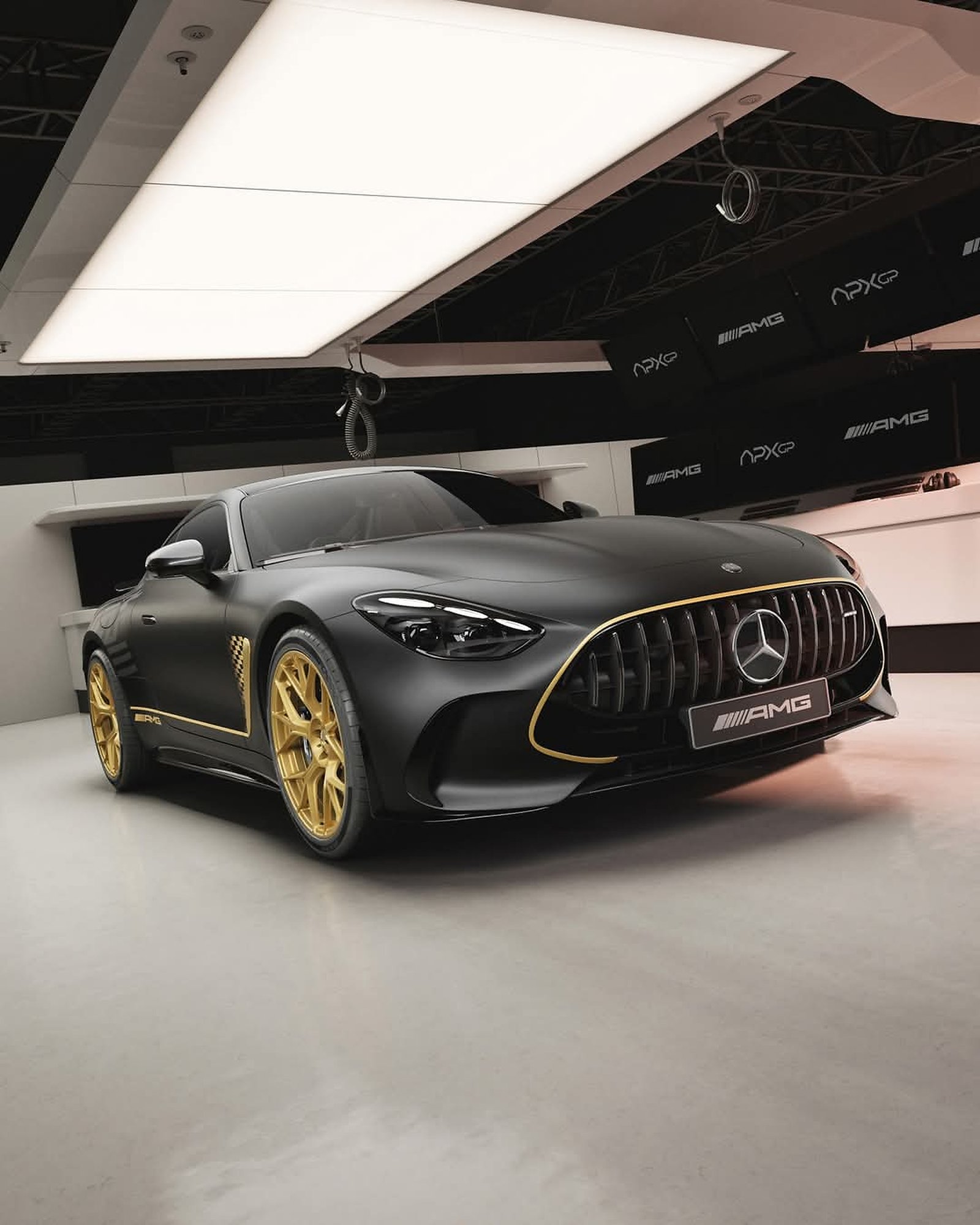 Original AMG full vehicle studio photograph