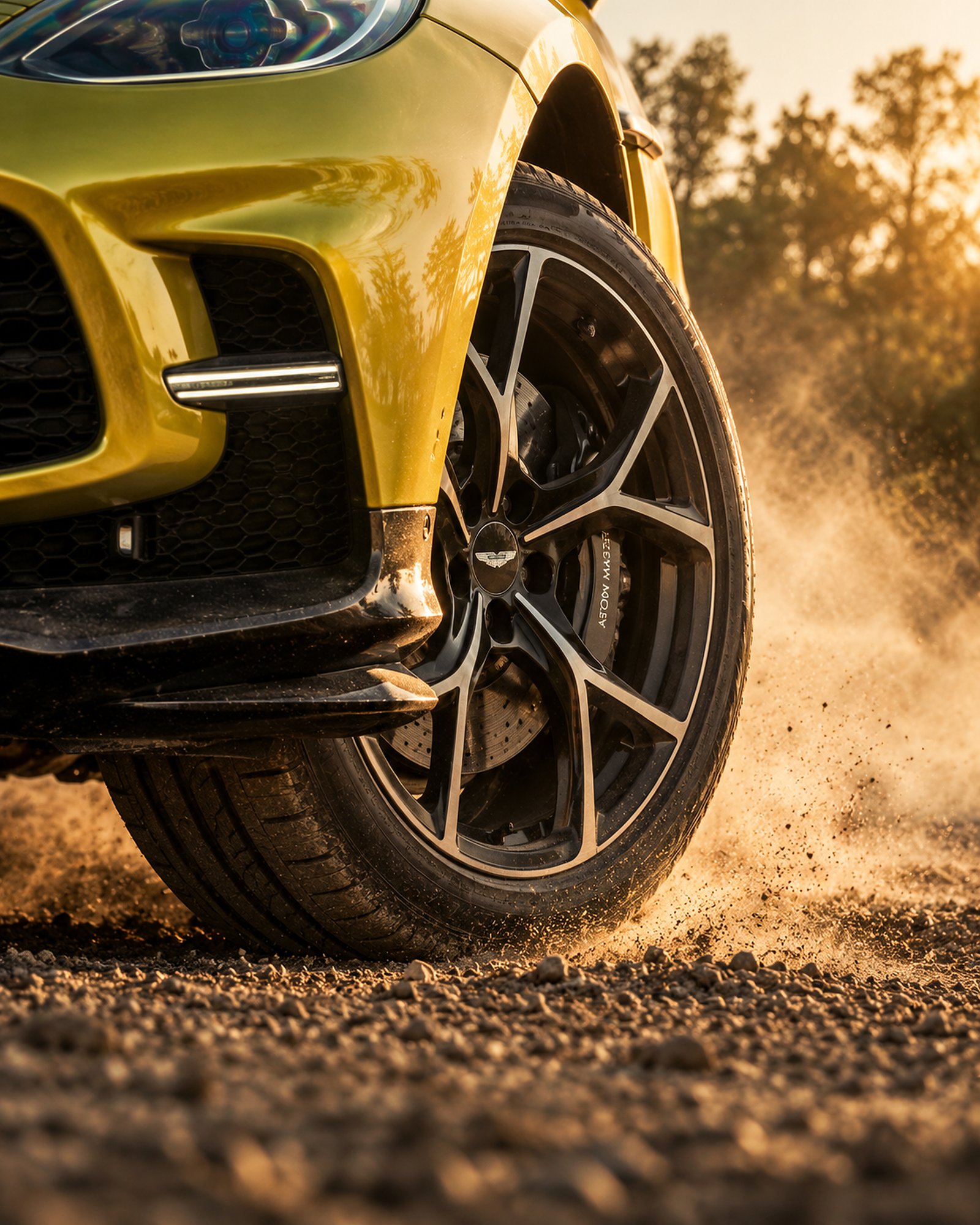 Aston Martin DBX wheel detail