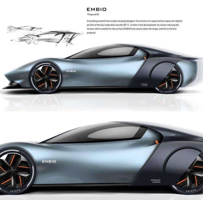 Concept car form study